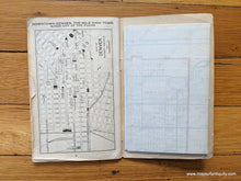 Load image into Gallery viewer, 1925 - Clason’s Guide Map Of Denver Antique Genuine Folding
