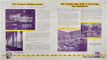 Load image into Gallery viewer, Brochure page about Catalina Casino and Bird Park with text and images.
