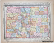 Load image into Gallery viewer, Genuine-Antique-Map-Colorado-verso-New-Mexico-1895-Rand-McNally-Maps-Of-Antiquity
