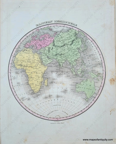 Antique-Map-Eastern-Hemisphere-1824-Finley-1820s-1800s-19th-century-world-map-maps-of-antiquity