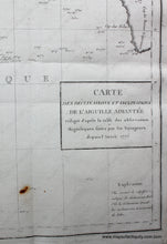 Load image into Gallery viewer, 1788 - Atlantic Ocean Map In 2 Sheets Carte Des Declinaisons Et Inclinaisons De L’aiguille
