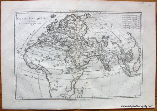 Antique-Map-Ancient-World-Orbis-Antiquus-Bonne-Desmarest-1787