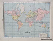 Load image into Gallery viewer, Genuine-Antique-Printed-Color-Comparative-Chart-Prevailing-Religions-of-the-World;-verso:-Map-of-the-City-of-Ancient-Rome-during-its-Greatness-Map-of-Palestine-in-the-Time-of-Christ-World--1892-Home-Library-&amp;-Supply-Association-Maps-Of-Antiquity-1800s-19th-century
