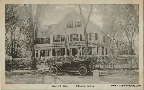 Antique-Postcard-Post-Cards-Postcards-Orleans-Nauset-Inn-Mass.-Massachusettts-Cape-Cod-History-Maps-of-Antiquity