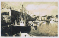 Antique-Postcard-Post-Card-Postcards-Cards-Mass-Mass.-Massachusetts-Nantucket-Island-MA-Town-History-Early-Mid-1900s-1950s-50s-20th-Century-Real-Photo-Harbor-Photograph-Maps-of-Antiquity