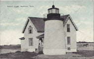 Genuine-Antique-Post-Card-Nauset-Light-Eastham-Mass-Antique-Postcard-1915-1930-Dickerman-Son-Maps-Of-Antiquity