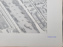 Load image into Gallery viewer, 1900 - Paris in the 18th Century - Plan de Paris en 20 Planches - Antique Map
