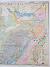 Load image into Gallery viewer, Genuine-Antique-Geological-Map-Geological-Map-of-the-Middle-and-Western-States-1843-James-Hall-Maps-Of-Antiquity
