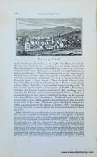 Load image into Gallery viewer, Genuine-Antique-Illustration-East-view-of-Peekskill-(NY)-with-verso-of-the-residence-of-the-late-Chief-Justice-Jay,-Bedford-(NY)-1841-Barber-Maps-Of-Antiquity
