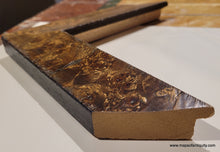 Load image into Gallery viewer, Custom-Conservation-Framing-Knotted-Wide-Wood-Burl-Flat-Frame-for-Large-Pieces-20-x-24-to-24-x-30-inches-Framing-Wood-Burl-Wide-0-Custom-Maps-Of-Antiquity
