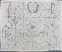 Load image into Gallery viewer, Genuine-Antique-Chart-A-Correct-Chart-of-the-Caribbee-Islands-1750-Mount-&amp;-Page-Maps-Of-Antiquity
