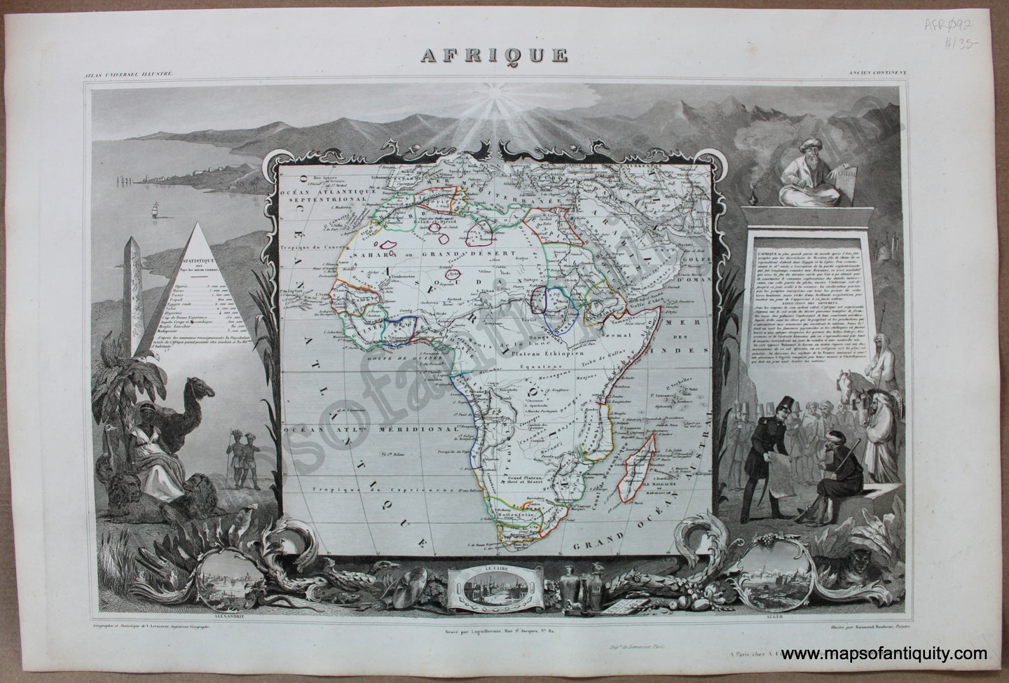 Antique-Map-French-Africa-Afrique-Levasseur-Maps-of-Antiquity