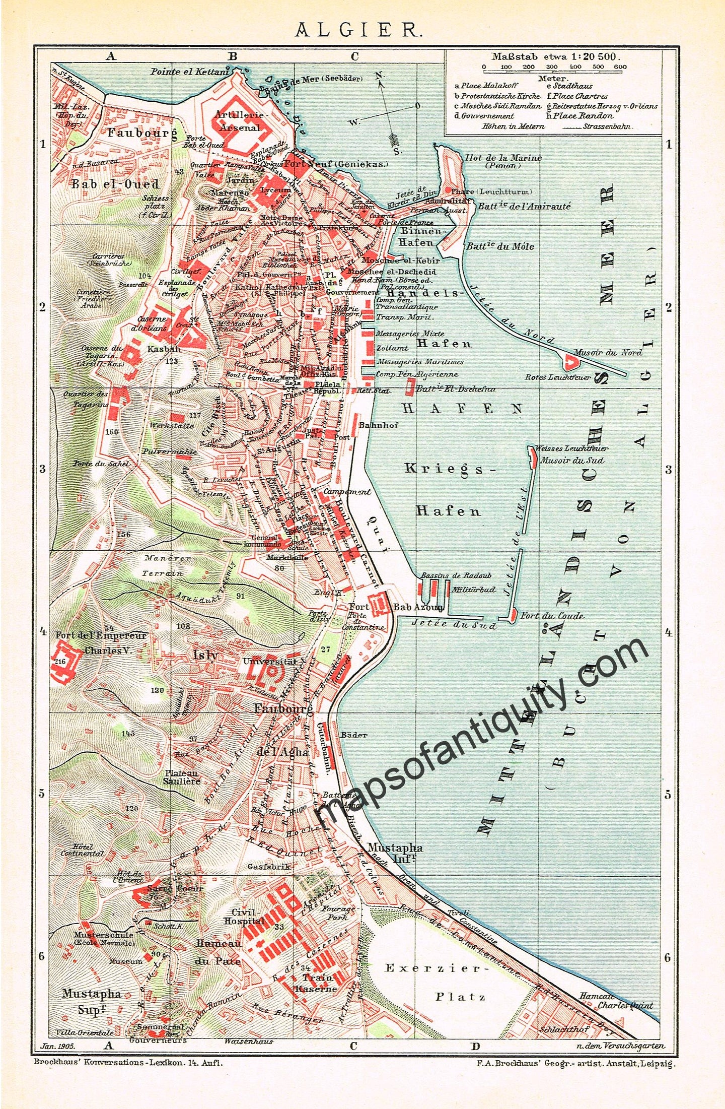 Antique-colored-map-Algiers-Algeria-Africa-Algeria-1905-Brockhaus-Maps-Of-Antiquity