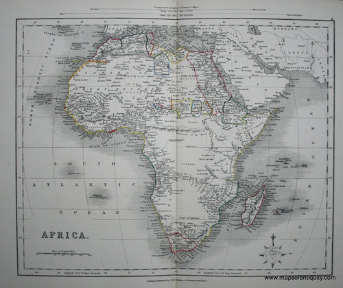 Antique-Hand-Colored-Map-Africa-Africa--c.-1850-Appleton-Maps-Of-Antiquity