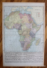 Load image into Gallery viewer, Antique-Printed-Color-Map-Africa-verso:-Northwest-Africa-Morocco-Algeria-and-Tunis-and-Northeast-Africa-Egypt-Abyssinia-Eritrea-and-Egyptian-Soudan-Africa-Africa-General-North-Africa-1900-Cram-Maps-Of-Antiquity
