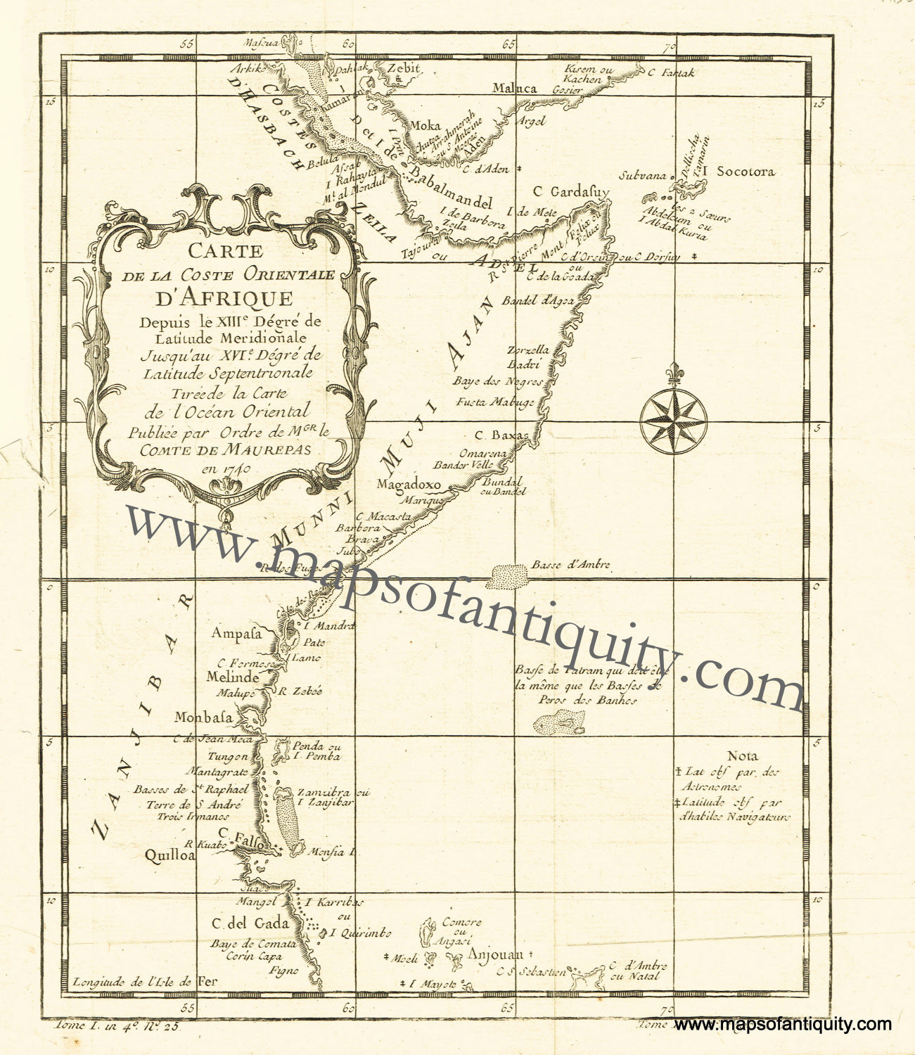 Antique-Map-Africa-Bellin-1740