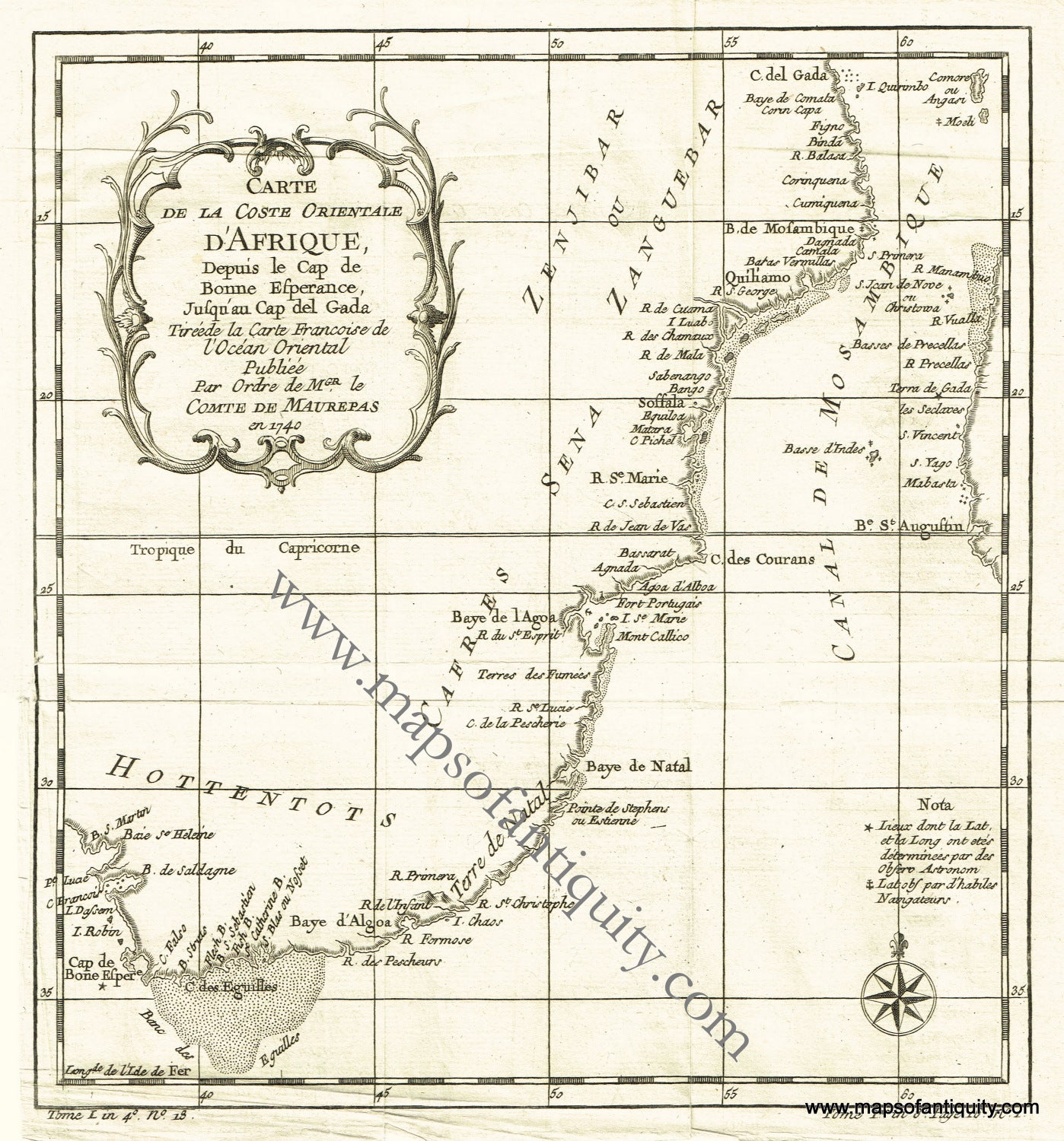 Antique-Map-Africa-Bellin-1740
