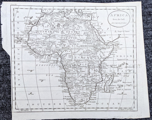Genuine-Antique-Map-Africa-from-the-Best-Authorities-Africa--1805-Guthrie-Maps-Of-Antiquity-1800s-19th-century