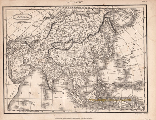 Black-and-White-Antique-Map-Asia-Asia--1830-(circ-1830)-Findlay-Maps-Of-Antiquity