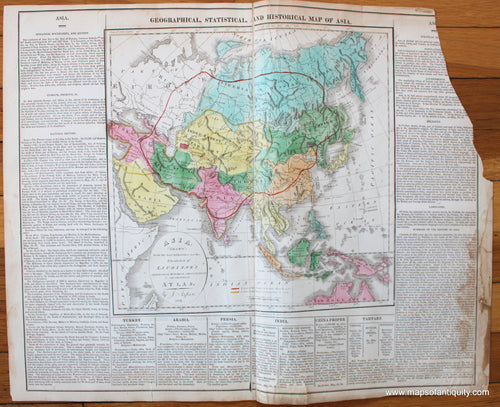 Antique-Geographical-and-Historical-Map-of-Asia-No.-63-Lavoisne-Maps