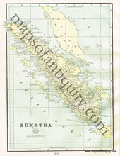 Load image into Gallery viewer, 1900 - Philippine Islands, verso: Java, and Sumatra - Antique Map
