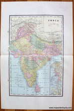 Load image into Gallery viewer, Antique-Map-India-Egypt-Arabia-Upper-Nubia-and-Abyssinia-South-Africa-Home-Library-and-Supply-Association-Pacific-Coast-1892-1890s-1800s-Late-19th-Century-Maps-of-Antiquity
