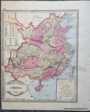 Load image into Gallery viewer, 1888 - Double-sided sheet with multiple maps: Centerfold - Tunison&#39;s Asia with Japan and Korea; versos: Tunison&#39;s Turkey in Asia, Persia, Arabia, Russian Turkestan, Afghanistan, and Beloochistan / Tunison&#39;s China - Antique Print
