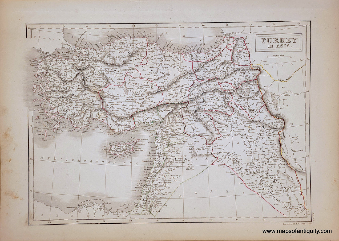 Genuine-Antique-Map-Turkey-in-Asia-1841-Black-Maps-Of-Antiquity