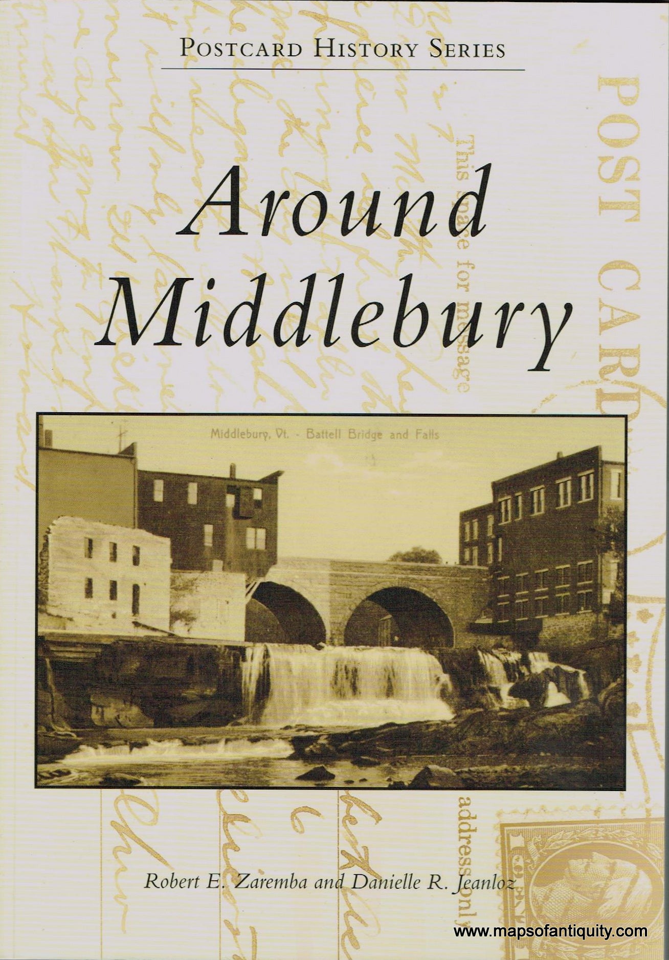 Black-and-White-paperback-book.-Around-Middlebury-Books-Middlebury---Zaremba-&-Jeanloz-Maps-Of-Antiquity