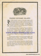 Load image into Gallery viewer, 1929 - Animated Map of Prince Edward Island - Antique Pictorial Map
