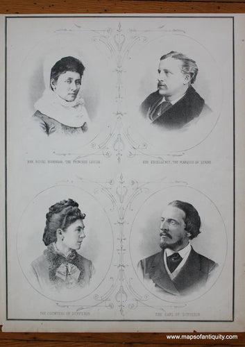 Antique-Black-and-White-Illustration-Portraits-of-Canadian-Royalty-and-Judges-North-America-Canada-1881-Belden-Maps-Of-Antiquity