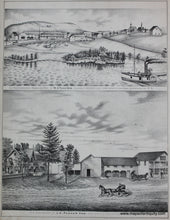 Load image into Gallery viewer, Antique-Black-and-White-Illustration-Illustration-of-Properties-in-Canada-North-America-Canada-1881-Belden-Maps-Of-Antiquity
