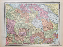 Load image into Gallery viewer, Antique-Printed-Color-Map-Map-of-The-City-of-Quebec-verso:-Newfoundland-North-America-Canada-1903-Cram-Maps-Of-Antiquity
