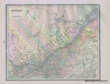 Load image into Gallery viewer, 1892 - Ontario, verso: Quebec - Antique Map
