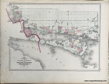 Load image into Gallery viewer, 1875 - Sheet with three maps: Map of the Province of Ontario  / Map of the Eastern Part of Algoma District on the North Shore of Lake Huron / District of Nippissing - Antique Map
