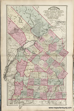 Load image into Gallery viewer, Antique-Map-Sheet-with-three-maps-of-counties-in-Ontario-1875-Walling-/-Tackabury-Canada-Civil-War-1800s-19th-century-Maps-of-Antiquity
