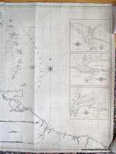 Load image into Gallery viewer, 1807 - A New Chart of the Caribbean Sea and Isles Including the Coast of Guayana---Accurately drawn from the Authentic Documents by R. Blachford - Antique Chart
