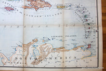 Load image into Gallery viewer, 1910 - West India Islands - Antique Map
