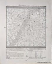 Load image into Gallery viewer, 1892 - Star Map No. 1; verso: Star Map No. 2 - Antique Chart
