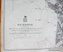 Load image into Gallery viewer, 1867 - Richmond - Antique Map
