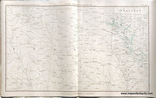 Indexed County Map of Louisiana: Rand, McNally & Co. 1882 – The Antiquarium  Antique Maps