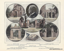 Load image into Gallery viewer, Set-of-Antique-Prints-Hand-Colored-and-Black-and-White-images-of-Harvard-University-and-Radcliffe-College-Colleges-Harvard-University-1904-Unknown-Maps-Of-Antiquity
