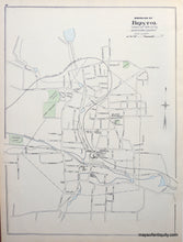 Load image into Gallery viewer, 1893 - North Part City of Hartford Connecticut - Antique Map
