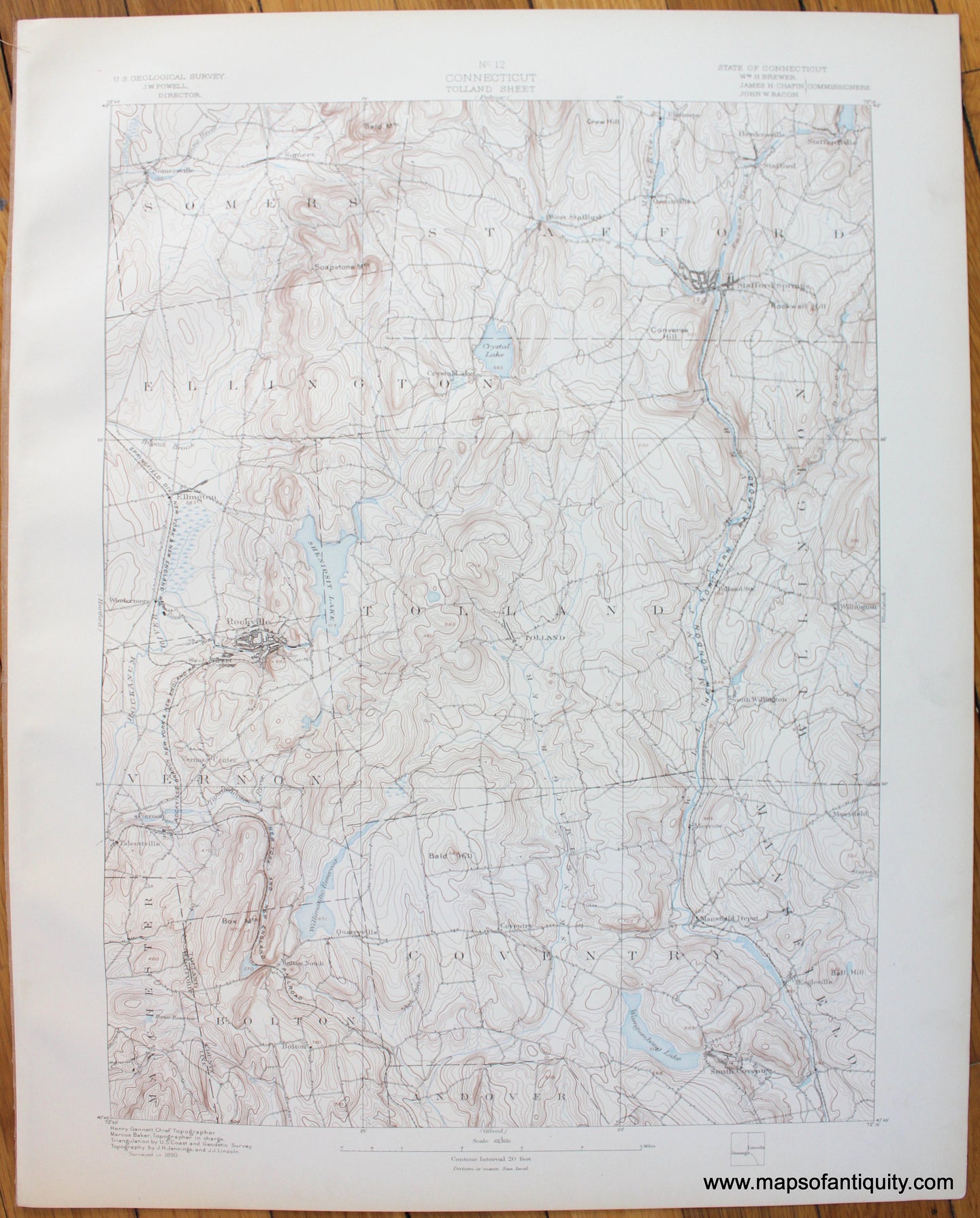 CT-Tolland-sheet-antique-topo-map