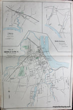 Load image into Gallery viewer, Antique-Hand-Colored-Map-City-of-Middletown-Connecticut-Clinton-Middle-Haddam-verso-Higganum-Portland-Old-Saybrook-Fenwick-Connecticut--1893-D.H.-Hurd-Maps-Of-Antiquity
