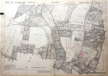 Load image into Gallery viewer, Genuine-Antique-Map-Part-of-City-of-Stamford-Fairfield-County-Connecticut-Plate-19-1938-Franklin-Survey-Company-Maps-Of-Antiquity
