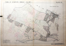 Load image into Gallery viewer, Genuine-Antique-Map-Part-of-Town-of-Stamford-Fairfield-County-Connecticut-Plate-23-1938-Franklin-Survey-Company-Maps-Of-Antiquity
