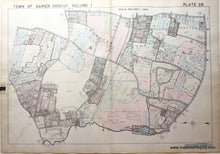 Load image into Gallery viewer, Genuine-Antique-Map-Part-of-Town-of-Darien-Fairfield-County-Connecticut-Plate-28-1938-Franklin-Survey-Company-Maps-Of-Antiquity
