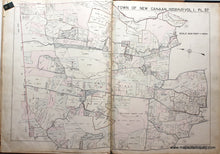 Load image into Gallery viewer, Genuine-Antique-Map-Part-of-Town-of-New-Canaan-Fairfield-County-Connecticut-Plate-37-1938-Franklin-Survey-Company-Maps-Of-Antiquity
