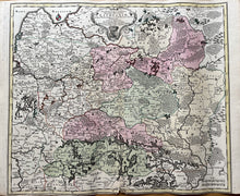 Load image into Gallery viewer, Genuine-Antique-Hand-colored-Map-Poland-Russia-Novisima-et-accuratissima-Magni-Ducatus-Lithuaniae-in-suos-Palatinatus-et-et-Causiellanias-divisae-Delinatio-cura-et-impensis---Seutter-Maps-Of-Antiquity
